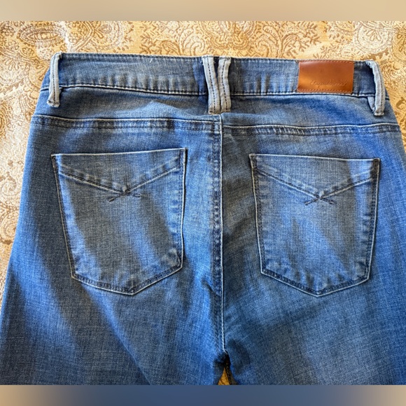 Unpublished Medium Wash Skinny Jeans with Side Panel | Size 28 - Picture 4 of 5